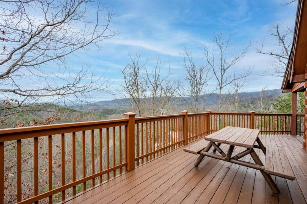 Over The Mountain - Smoky Mountain View Cabin Sevierville Exterior foto
